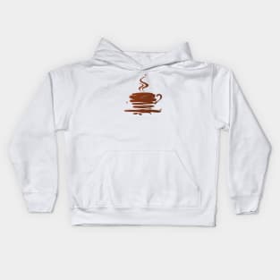 Coffee Cup Kids Hoodie